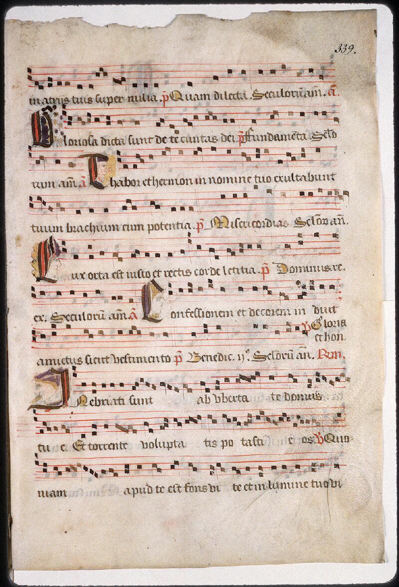Vendôme, Bibl. mun., ms. 0271, f. 339 - vue 1